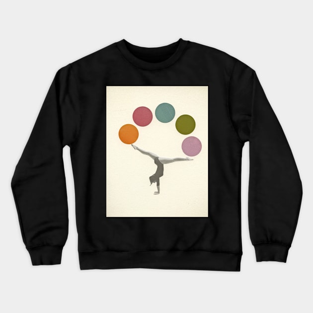 Gymnastics Crewneck Sweatshirt by Cassia